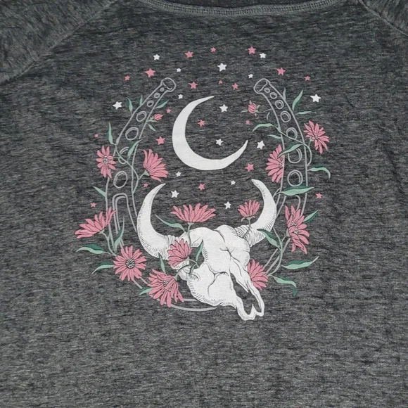 Torrid Off the Shoulder Burnout Top - Picture 3 of 5